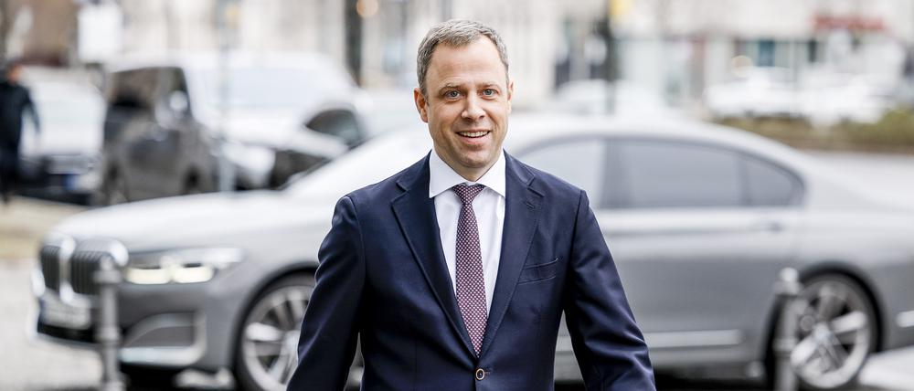 Mario Czaja, damals Generalsekretär der CDU, kommt am Tag nach der Berliner Wahl zur Präsidiumssitzung der CDU im Konrad-Adenauer-Haus.