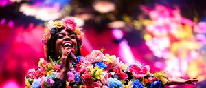 Janelle Monae auf dem Oya Festival, einmalige Nutzung