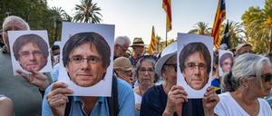 Bleibt für Spaniens Polizei ein Phantom: Carles Puigdemont: