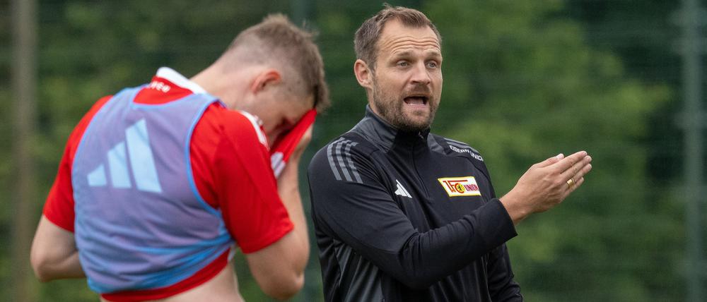 Unions neuer Cheftrainer Bo Svensson sah im letzten Testspiel ein Unentschieden seines Teams.