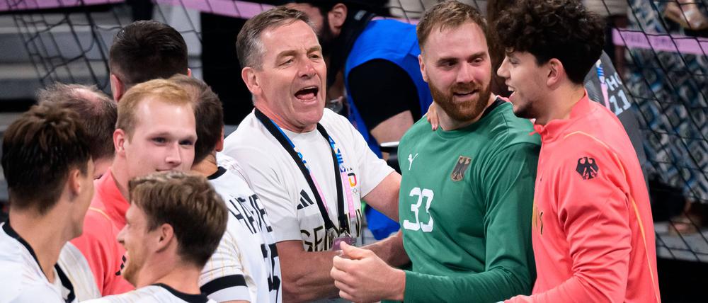 Jubel über den Finaleinzug. Doch das soll noch nicht alles sein für die deutschen Handballer.