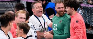 Jubel über den Finaleinzug. Doch das soll noch nicht alles sein für die deutschen Handballer.