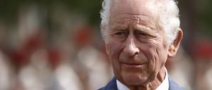 Frankreich, Paris: König Charles III. bei einer Zeremonie am Arc de Triomphe (Archivbild vom 20.09.2023).