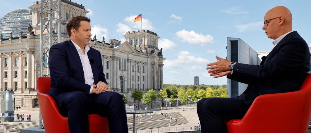 Sommerpause? Nicht für SPD-Chef Lars Klingbeil.
