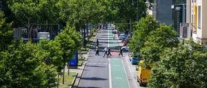 Nicht überall in Berlin gibt es so schöne Radwege auf der Schloßstraße im Süden (Archivfoto).
