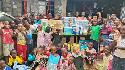 Mit den Spendengeldern werden unter anderem die Kinder im Shiphrah Center in Nairobi unterstützt