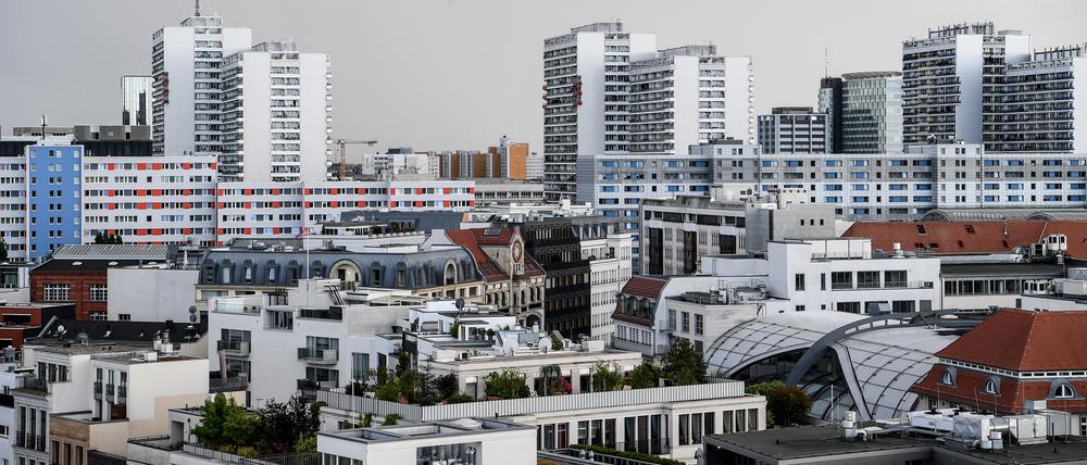 Wohnungen in dem Stadtbezirk Berlin-Mitte.