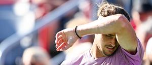 Vor den US Open tun sich immer mehr Fragen über die Gesundheit von Alexander Zverev auf.
