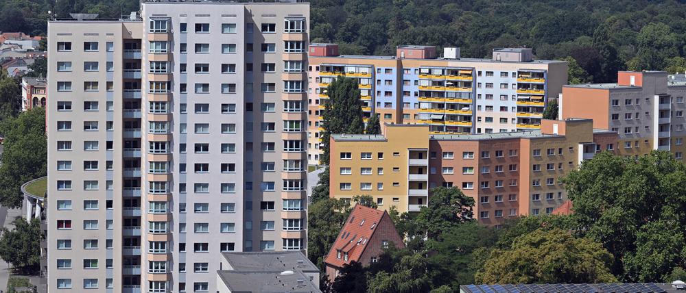Potsdam, 06.08.2024, Lokales, Blick von Aussichtsplattform der Garnisonkirche, Stadtbilder, Leben und wohnen in Potsdam, Skyline, Foto: Ottmar Winter PNN ACHTUNG: Foto ist ausschließlich für redaktionelle Berichterstattung der PNN und des TGSP! Eine kommerzielle Nutzung, z.B. Werbung, ist ausgeschlossen. Die Weitergabe an nicht autorisierte Dritte, insbesondere eine weitergehende Vermarktung über Bilddatenbanken, ist unzulässig.