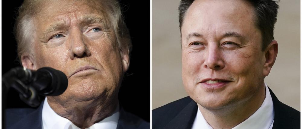 Elon Musk kündigt ein Live-Interview mit Donald Trump am Montagabend an.