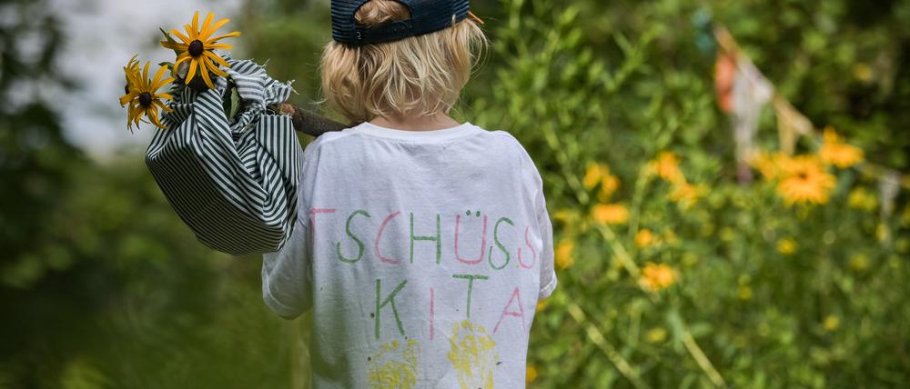 „Tschüss Kita“: Im Idealfall geht es gut vorbereitet in die Schule.