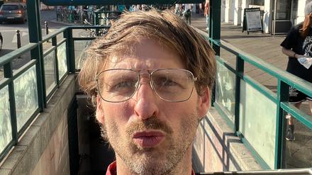 Rio Juhnke am Kottbusser Tor.