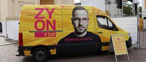 Kämpft für „Flatrateparken“ in den Städten: der Brandenburger Spitzenkandidat der FDP, Zyon Braun. 