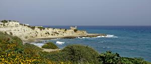 Ein Küstenabschnitt in Malta. 