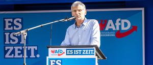 Hans-Christoph Berndt tritt für die AfD in Brandenburg als Spitzenkandidat an. (Archivfoto)