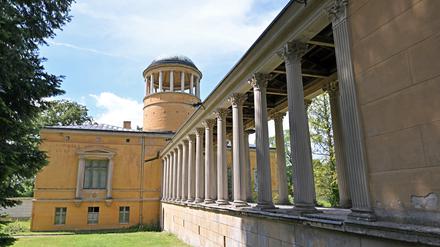 Uwe Kaddik empfiehlt Besuchern einen Ausflug zum Schloss Lindstedt.