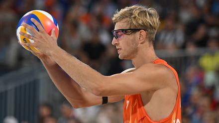 Steven van de Velde bei Olympia