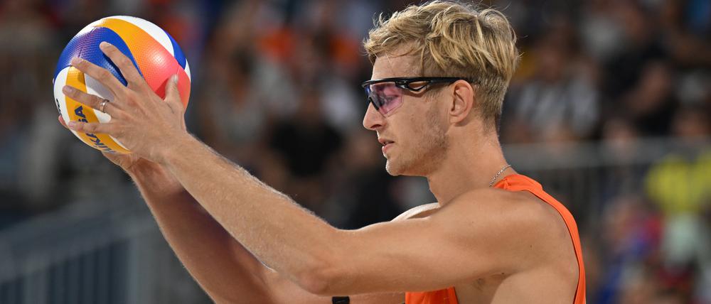 Steven van de Velde bei Olympia