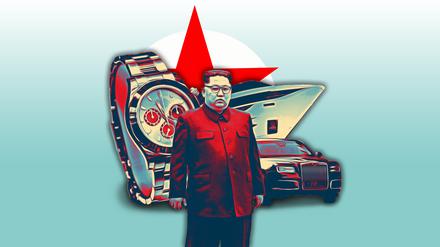 Uhren, eine Yacht udn teure Autos: Nordkoreas Diktator Kim Jong Un (40) schwärmt für Luxus.