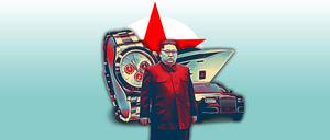 Uhren, eine Yacht udn teure Autos: Nordkoreas Diktator Kim Jong Un (40) schwärmt für Luxus.