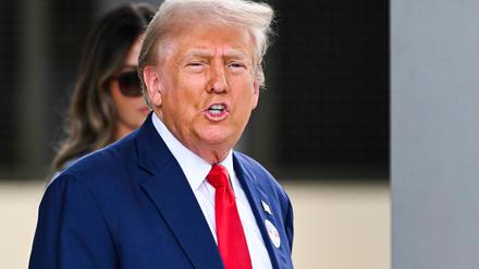 Ex-US-Präsident Donald Trump.