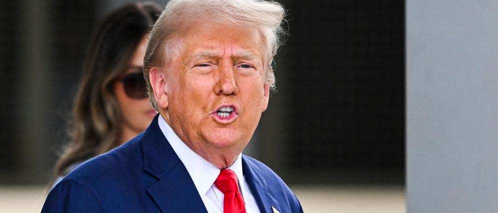 Ex-US-Präsident Donald Trump.