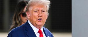 Ex-US-Präsident Donald Trump.