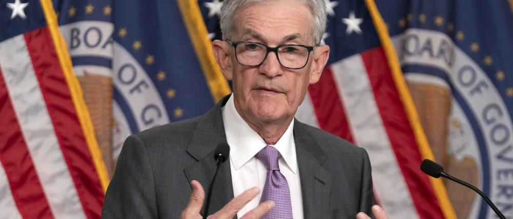 Fed-Chef Jerome Powell: Die Märkte stehen im Bann der amerikanischen Notenbank.