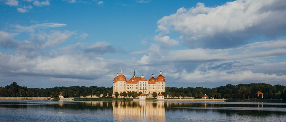 Schloss Moritzburg vor den Toren von Dresden