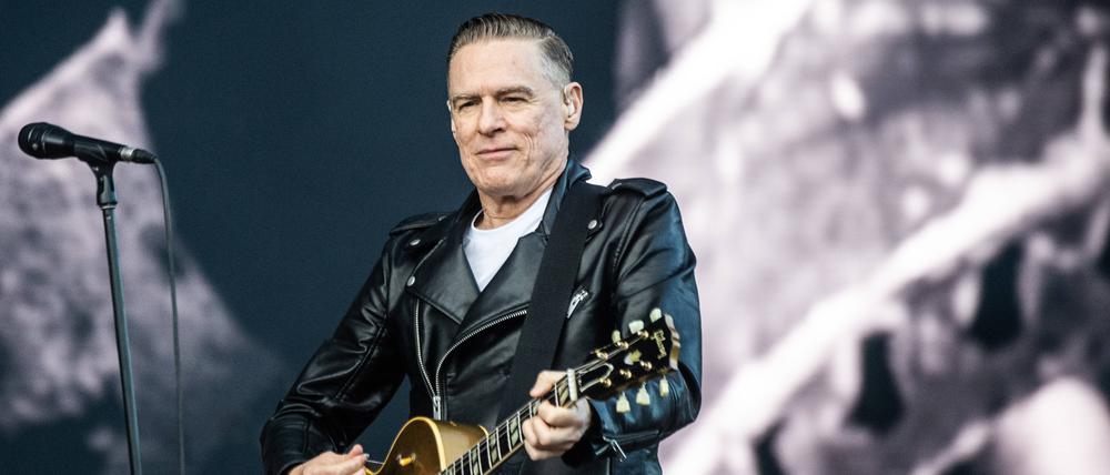 Der kanadische Sänger Bryan Adams beim  Musikfestival im dänischen Odense im Juni 2024. 