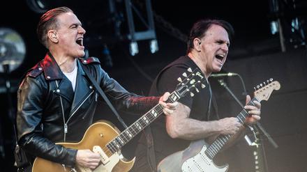 Bryan Adams im Juni 2024 beim Musikfestival in Odense, Dänemark.