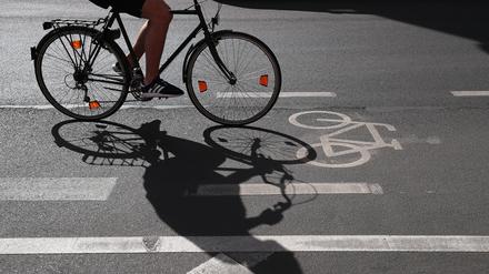 Symbolbild zum Radverkehr in Potsdam.