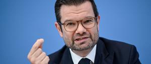 Bundesminister der Justiz: Marco Buschmann (FDP).