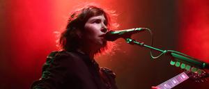 Carrie Brownstein von der Band Sleater-Kinney beim Konzert Kesselhaus in Berlin am 17. August 2024.