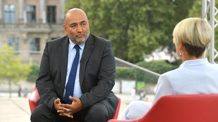 Omid Nouripour beim ARD-Sommerinterview.