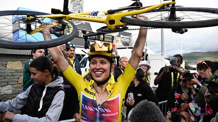 Katarzyna Niewiadoma ist die erste polnische Siegerin der Tour-Geschichte.