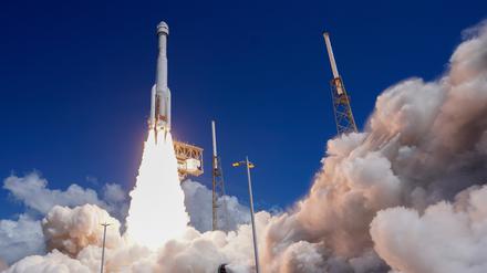 Im Juni hob eine „Starliner“-Kapsel von Boeing an Bord einer Atlas-V-Rakete vom Weltraumbahnhof Cape Canaveral zu einem Flug zur Internationalen Raumstation ab.