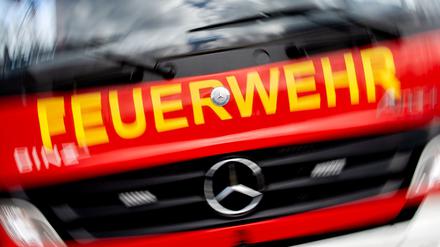 Ein Einsatzfahrzeug der Feuerwehr. (Symbolbild)
