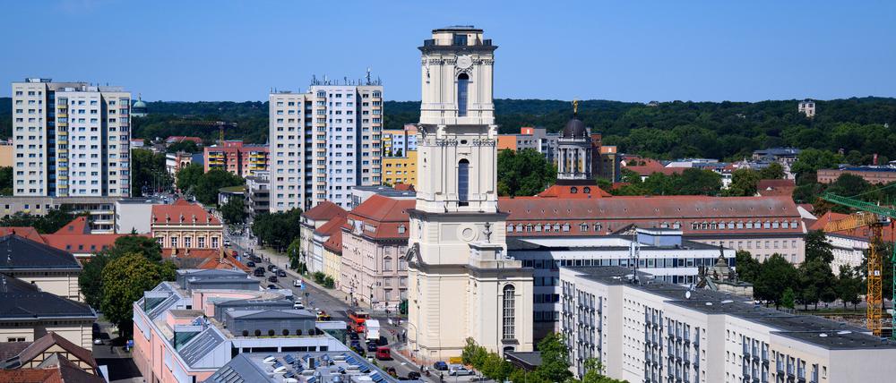 Der wieder aufgebaute Turm der Garnisonkirche wird diese Woche für Besucher eröffnet.