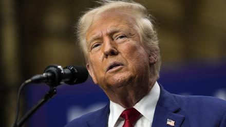 Der ehemalige US-Präsident Donald Trump.