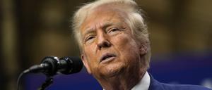 Der ehemalige US-Präsident Donald Trump.