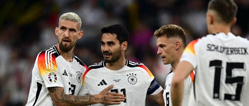 Robert Andrich, Ilkay Gündoğan und Joshua Kimmich