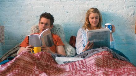Ethan Hawke und Greta Gerwig in „Maggies Plan“. 