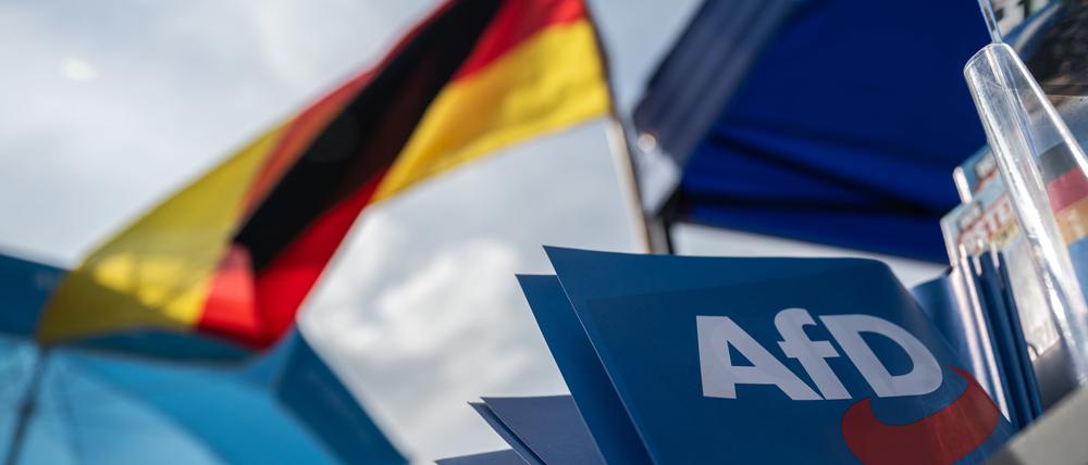 Medien wehren sich gegen Ausschluss von der AfD-Wahlparty. Am 1. September wird in Thüringen ein neuer Landtag gewählt.