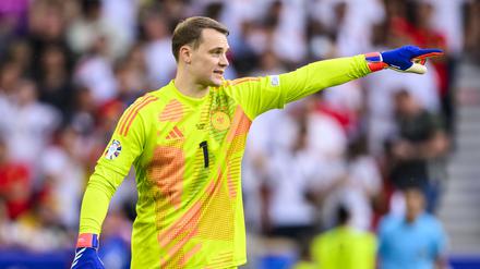 Manuel Neuer beim EM-Spiel gegen Spanien.