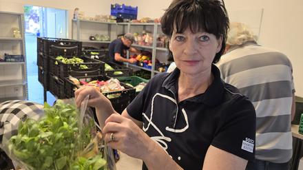 Sylvia Schneider leitet die Tafel in Forst.