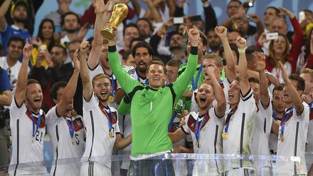 Weltmeister 2014. Manuel Neuer feiert in Rio seinen größten Erfolg.