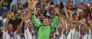 Weltmeister 2014. Manuel Neuer feiert in Rio seinen größten Erfolg.