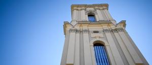 Der wiederaufgebaute Turm der Garnisonkirche mit Aussichtsplattform und Ausstellung ist ab Freitag für Besuchende offen.
