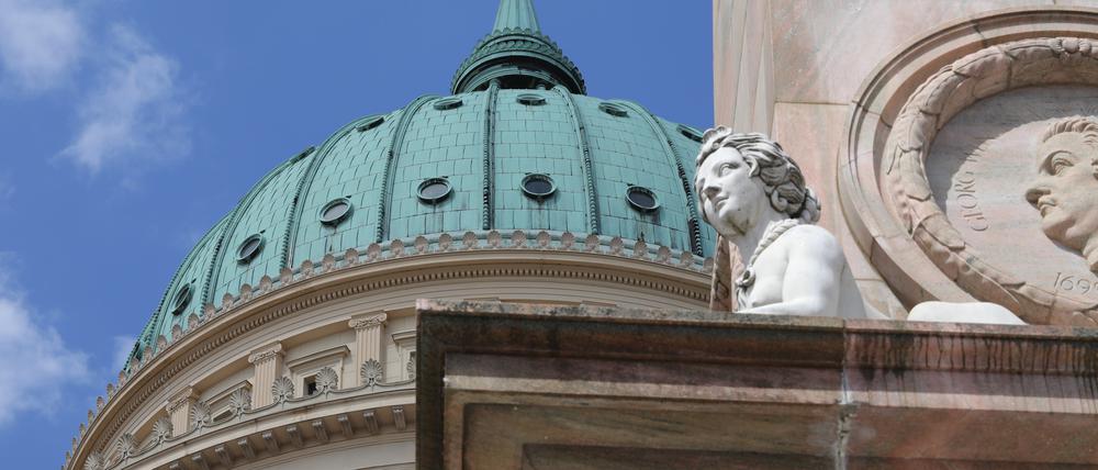 Ralph Gutzmer liebt den Ausblick vom Turm der Nikolaikirche.